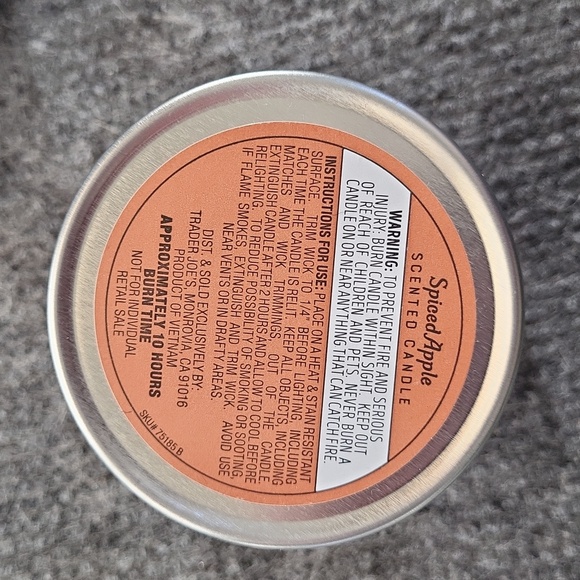 Trader Joe’s candles set of 4 - Picture 3 of 9